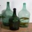 Set of antique demijohns (c.1920). Set of 3 pieces #10 – Glass & Decanter, Glass (photo 10 of 10)