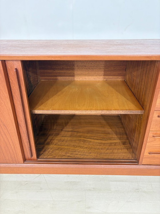 Danish teak sideboard by HP Hansen – Mid-Century living room cabinet from the 1960s – Wood, Vintage (photo 6 of 20)