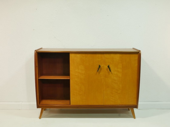 Image 1 of Vintage sideboard with bar, 1960s, Germany