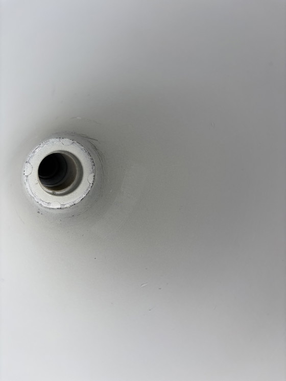 Image 1 of Lampe suspendue vintage Fog & Mørup Semi - 60 cm - blanc - design danois Mid Century / space age - ca. 1970