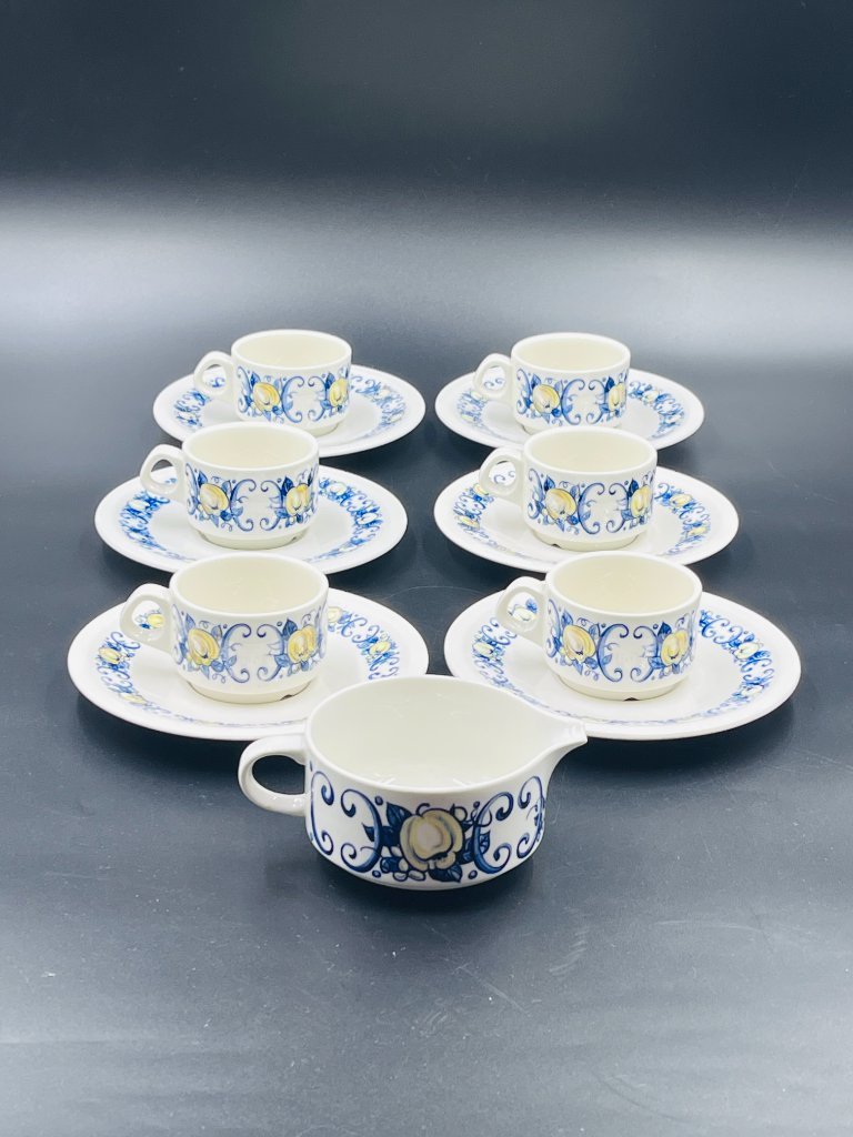 Cadiz – 6 cups and spus espresso cups & milk jug – Villeroy & Boch