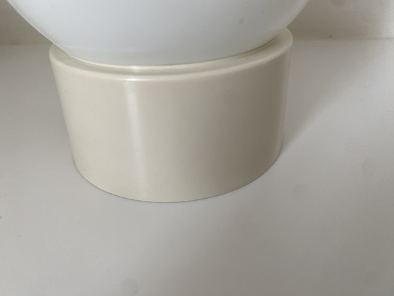 Image 1 of Lampada da soffitto vintage a globo - lampada da parete - vetro smerigliato