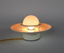 Lampada da parete/soffitto vintage in stile Space Age | Ikea | Anni '70 – Applique, Polyester, Metal (photo 12 of 12)
