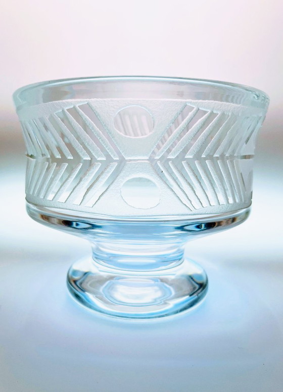 Image 1 of Rare millésime suédois- Bertil Vallien - IKAROS- grand bol des années 1960