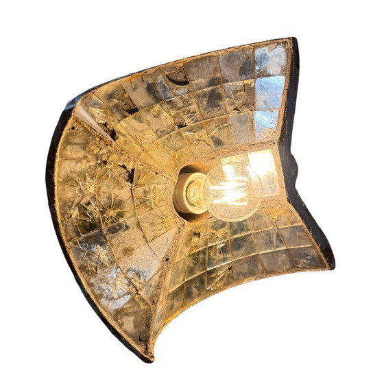 Image 1 of Suspension industrielle vintage n° 3 par Esla avec miroirs
