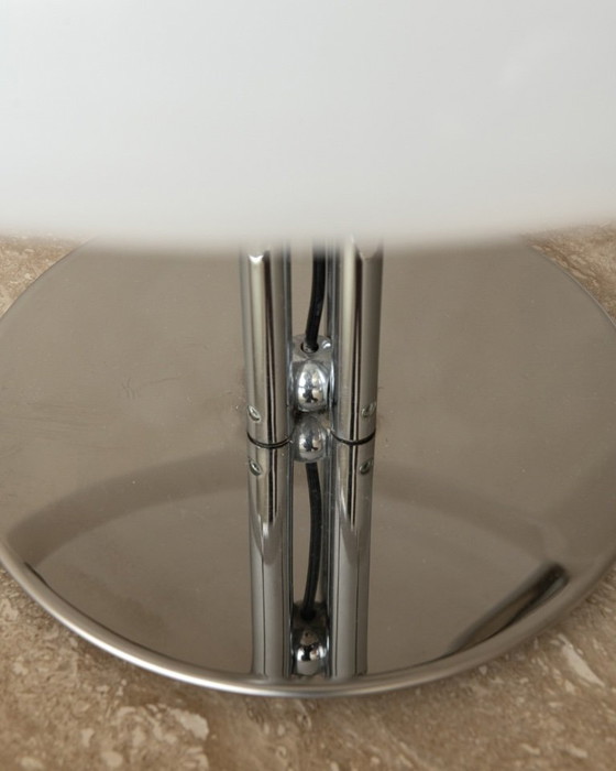 Quadrifoglio Table Lamp by Ufficio Progetti for Harvey Guzzini, Italy, 1970s – iGuzzini, Chrome (photo 10 of 14)