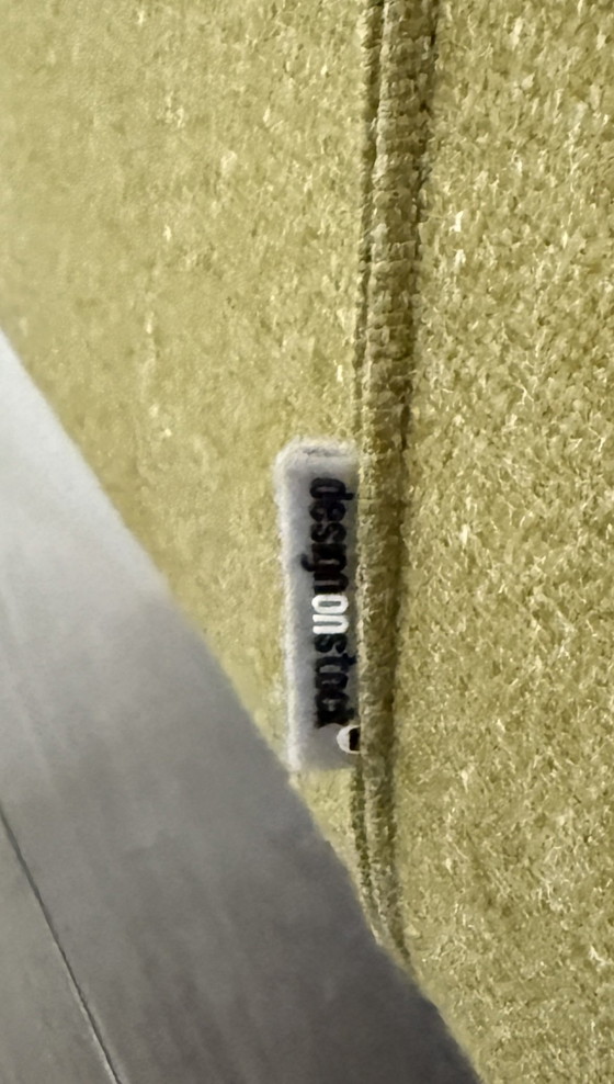 Image 1 of DESIGN ON STOCK LADIES' ARMCHAIR BLIZZ + MATCHING POUF/OOTHOTCHEN