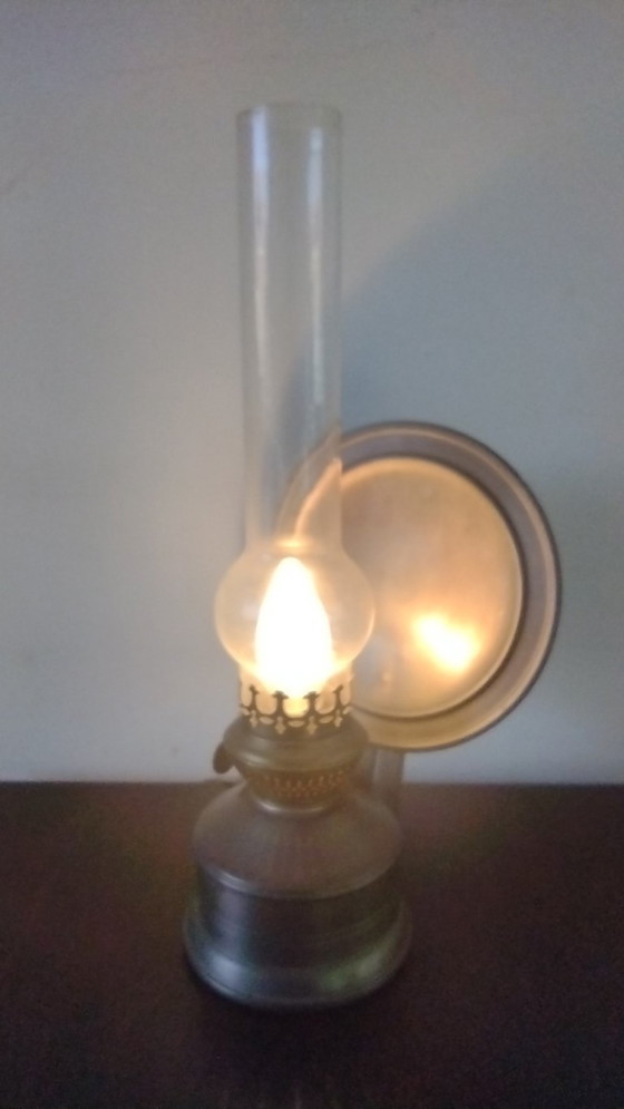 Image 1 of Antieke olielamp