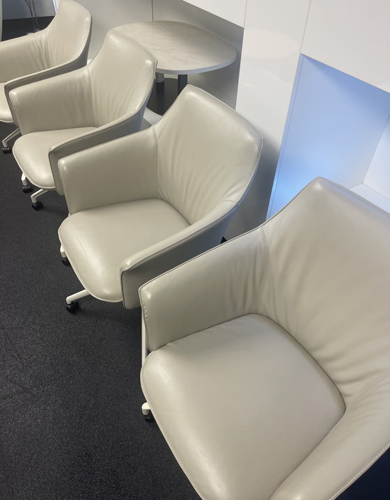 Image 1 of 4 Leolux Mara Twist chairs NEW