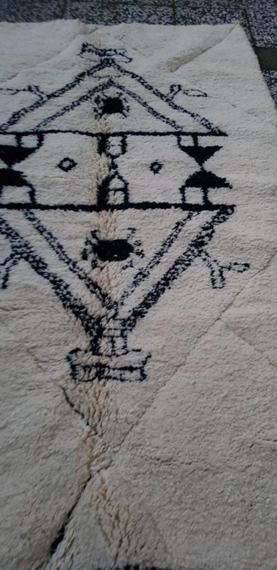 Image 1 of Handgeknoopt Berber kleed wol 243x155cm