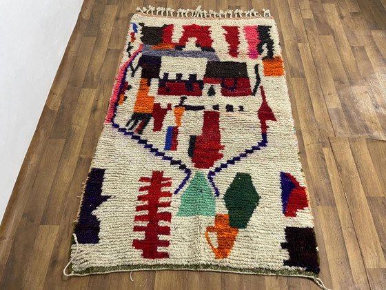 Tapis traditionnel fait main 250cm x 150cm Marocain – Wool (photo 4 of 21)