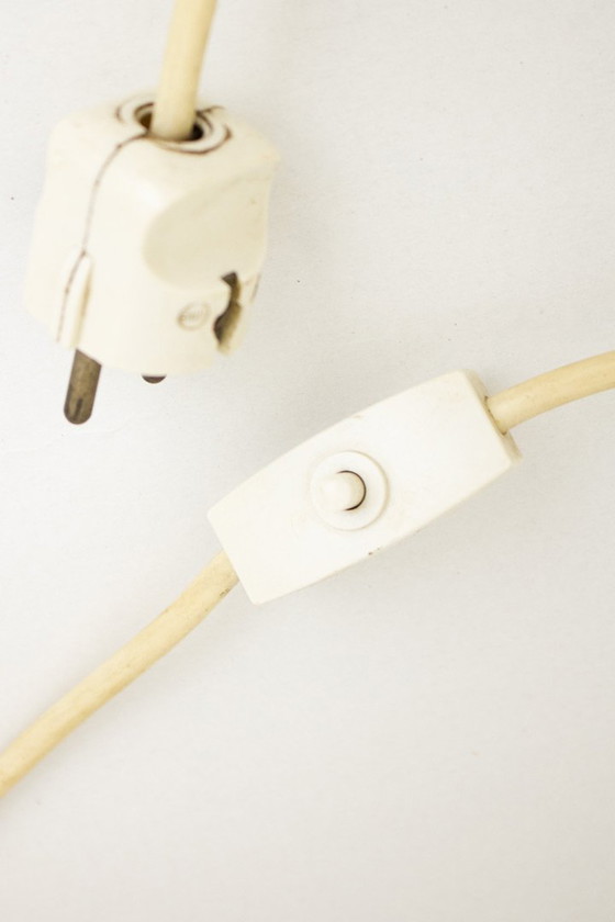 Image 1 of Vintage 1970s Space-Age Table Lamp Polam 'Wokkel'