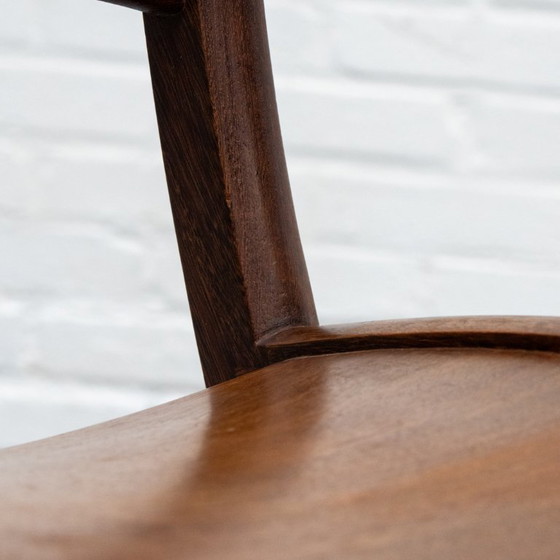 Image 1 of Marc Van Rampelberg Muninga Wood Dining Room Set anni '80