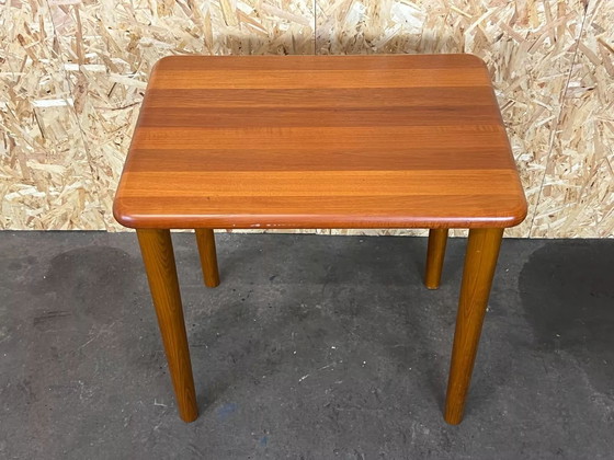 Image 1 of 70s teak tafel bijzettafel Glostrup Deens Design Denemarken Mid Century