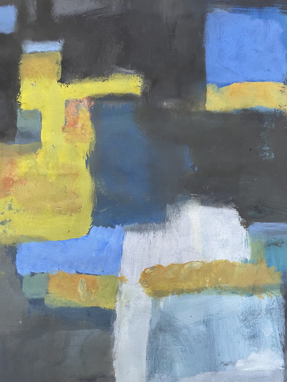 Image 1 of Wim Yo Bwan Tjong Abstract from 1962 70 x 50 cm
