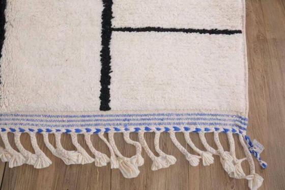 Image 1 of Alfombra bereber marroquí decorada, 200 cm x 300 cm