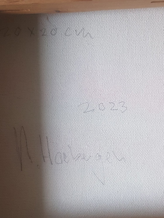 Image 1 of 2 Acrylic paintings,I come out of the egg