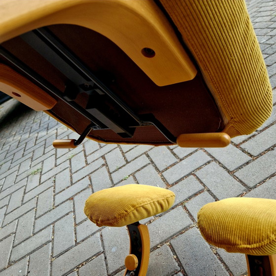 Stokke Balansstoel Peter Ovsvik Werkstoel – Fauteuils, Velvet, Wood (photo 5 of 10)