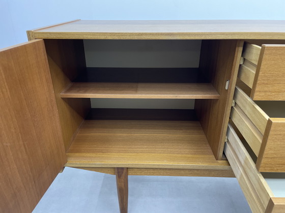 Image 1 of Fristho Vintage teakhouten Dressoir Franeker NL 1950s 