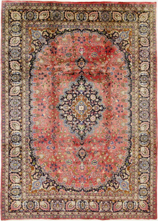 Original Persian rug Keshan, Kashan Red 340 x 250 cm Excellent condition Classic
