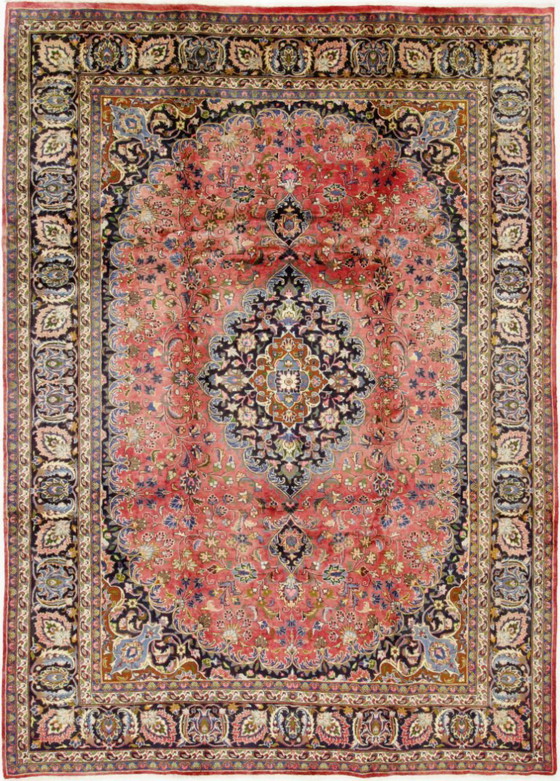 Image 1 of Original Persian rug Keshan, Kashan Red 340 x 250 cm Excellent condition Classic