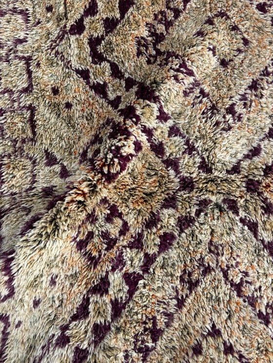 Image 1 of Vintage Moroccan Boujad Rug 200 x 320 cm – Handwoven Berber Wool Carpet – Excellent Condition