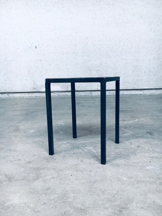 Image 1 of Tavolino laterale in ceramica in stile Mid-Century Modern, Belgio, anni '60