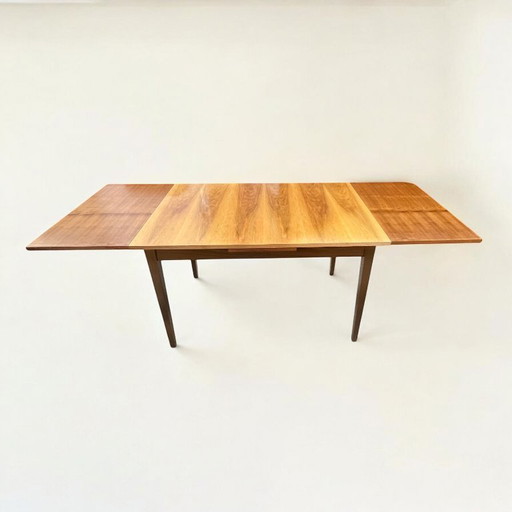 Table à rallonge vintage de Palette Möbelwerk | Table de salle à manger Mid Century | Design scandinave