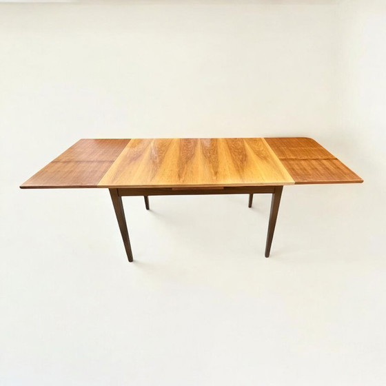 Image 1 of Table à rallonge vintage de Palette Möbelwerk | Table de salle à manger Mid Century | Design scandinave