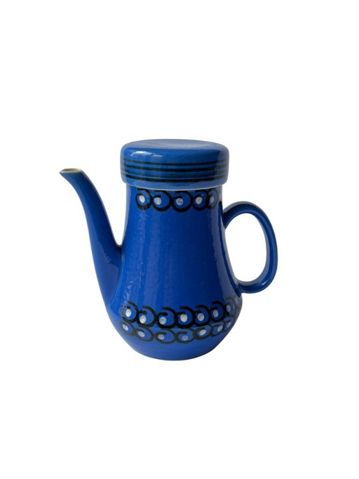 70s Polish Ceramic Teapot Coffee Pot