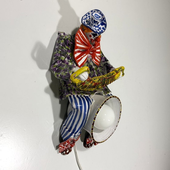 Applique in ceramica italiana Clown Anni '50 (photo 5 of 23)