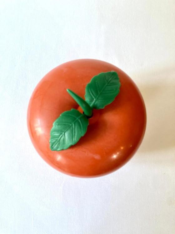 Image 1 of Apple-shaped ice bucket, made in Italy, 1970s