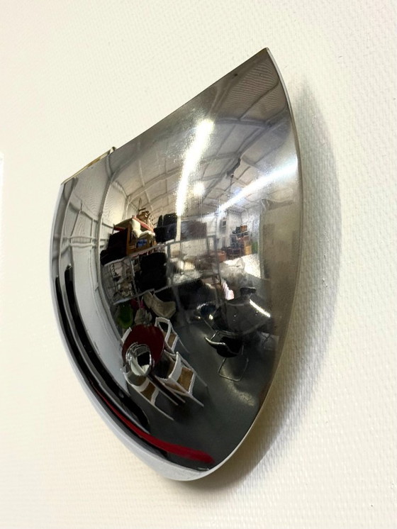 Image 1 of Ensemble de 2 appliques murales vintage style spatial par Reggiani Goffredo