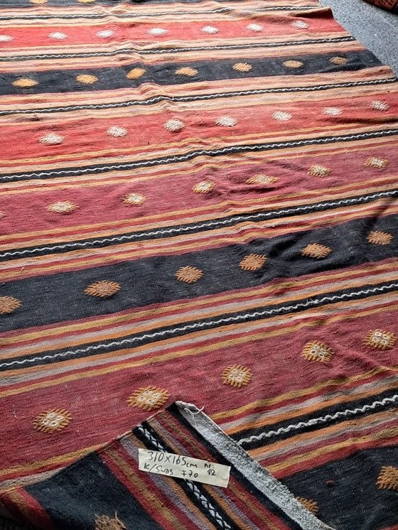 Image 1 of Kilim turco tessuto a mano 310x165cm