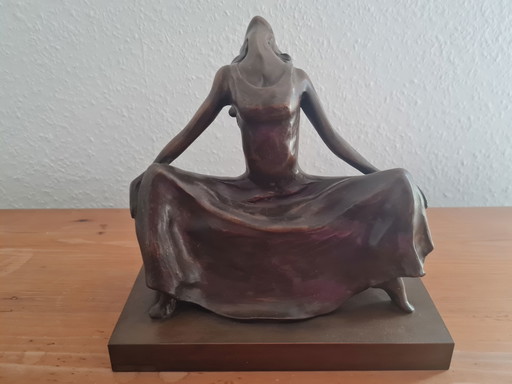 Tomková Evženie "Tanec" bronzen sculptuur