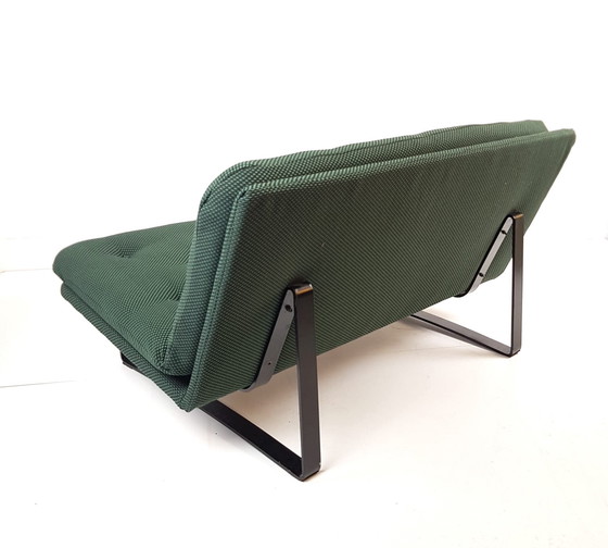 Image 1 of Divano vintage a due posti Artifort Kho Liang Ie | Tessuto De Ploeg appena rivestito