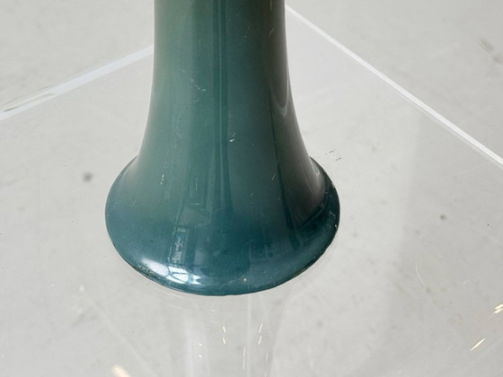 Image 1 of Colored glass vase with a wavy rim, 1970s