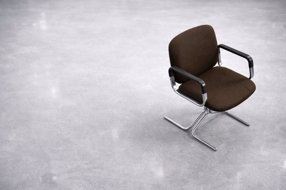 Image 1 of Sedie da ufficio moderne tedesche vintage di metà secolo di Mauser, anni '70, set di 2