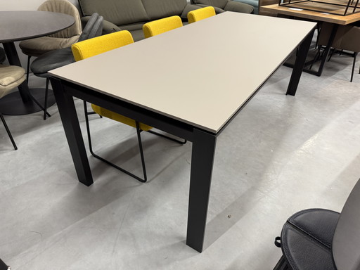 Brees New World Presto Table à rallonge pour salle à manger Gris 220