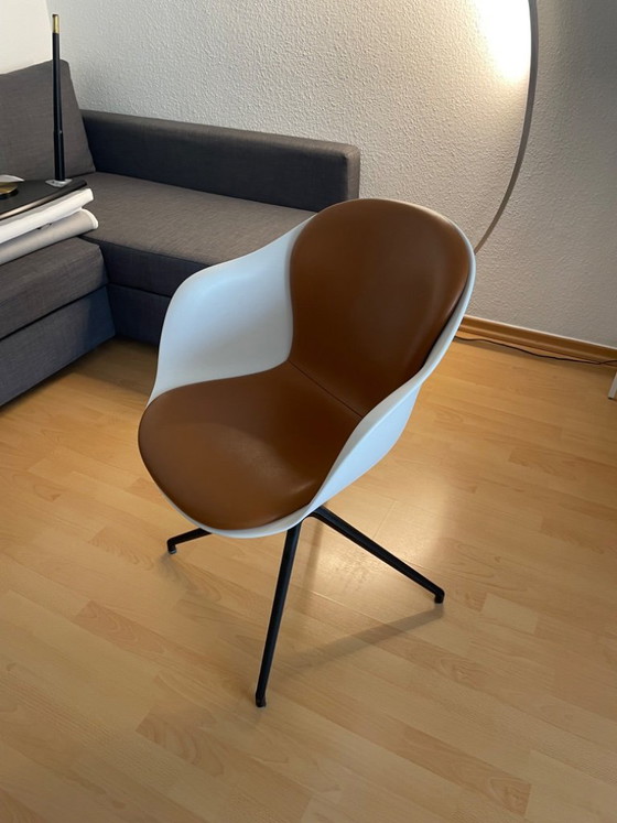 Silla de Comedor BoConcept Adelaide con Función Giratoria – Sillas giratorias, Leather, Metal (photo 4 of 6)