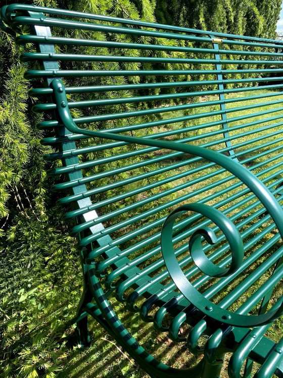 Image 1 of Banquette 2 places Arras - Vert foncé