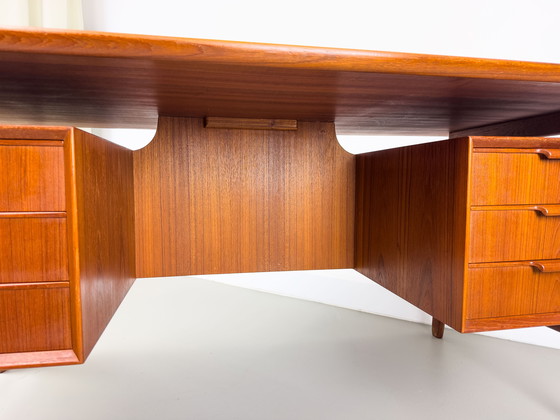 Image 1 of Model 75 Teak Desk From Omann Jun, 1960S