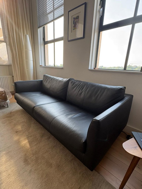 Image 1 of Montis Axel / Divano di design / 3 posti / Pelle / Nero