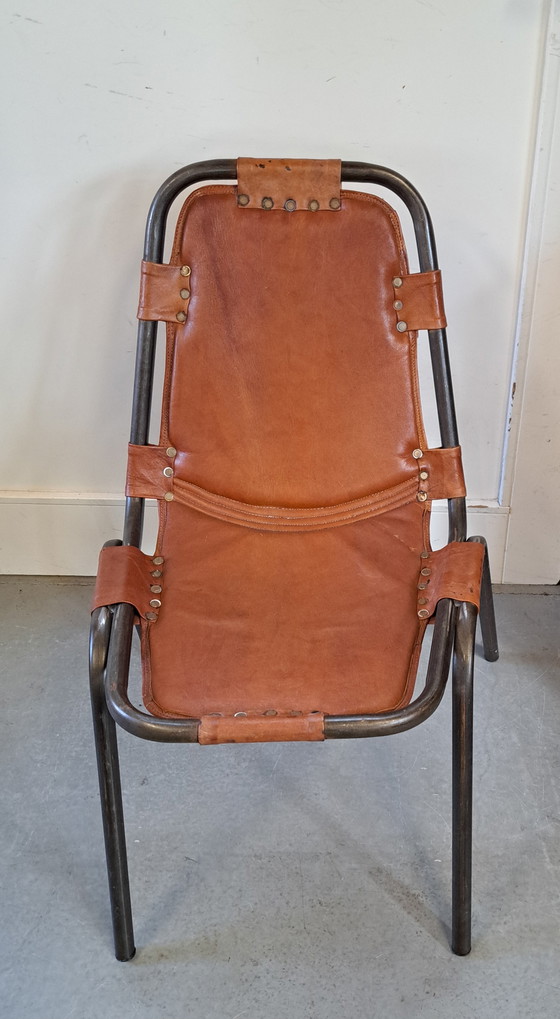 Image 1 of 4 x chairs Les Arcs del Vera, design Charlotte Perriand