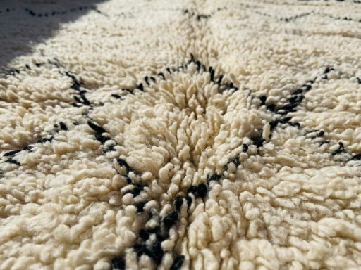 Magnifique Tapis Artisanal En Laine 250cmx150cm – vloerkleden en tapijten, Cotton (photo 2 of 6)
