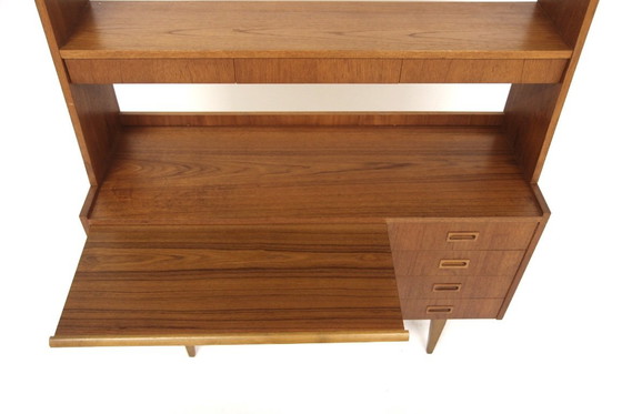 Image 1 of Skandinavischer Sekretär aus Teakholz, Schweden, 1960