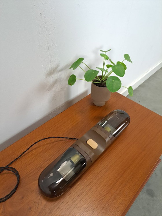 Image 1 of Bruine space age wandlamp HP Leuchten