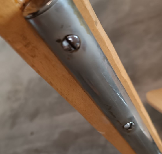 Vintage industrial chair – Office chairs, Metal, Wood (photo 13 of 15)