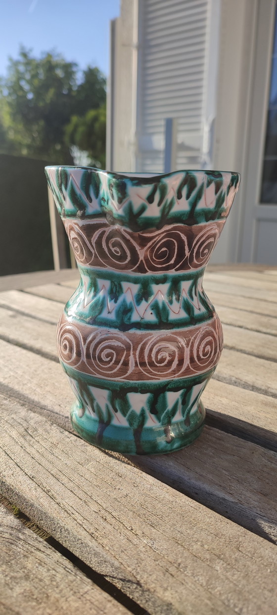 Image 1 of Brocca in ceramica di Robert Picault proveniente da Vallauris (1950/60)