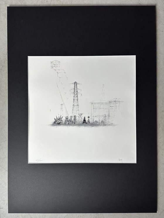 Image 1 of Genummerde zeefdruk - D.E.S.Y. (Norbert Deseyn) - Gesigneerd